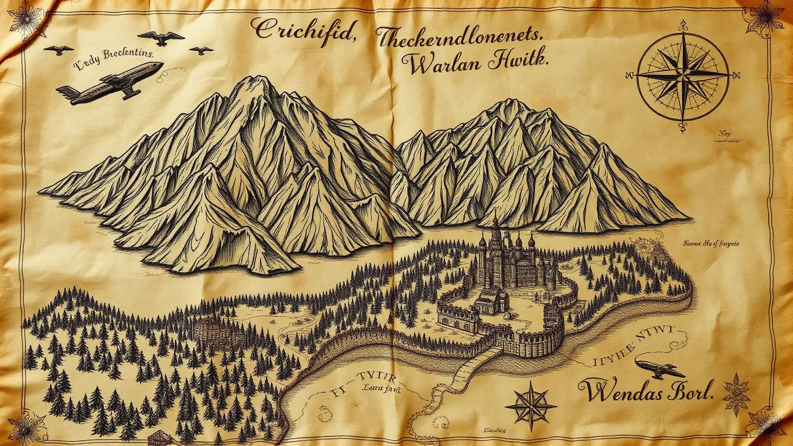 Mapa das Terras Antigas